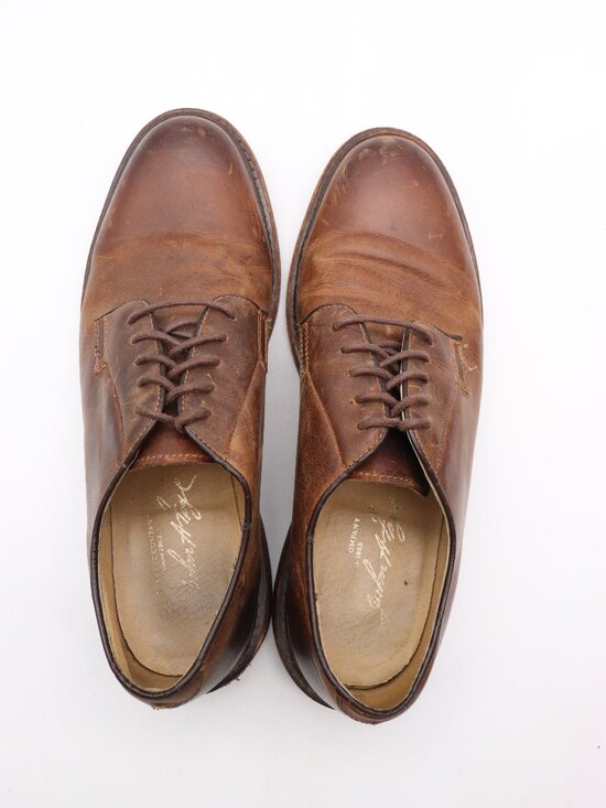 Frye John Addison Men\'s Size 11 D Brown Leather Oxford Derby Dress Casual main image 11